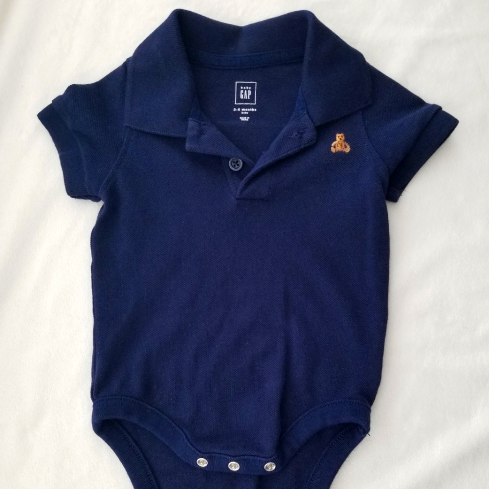 Baby Gap Short Sleeve Polo One Piece - Picture 1 of 3